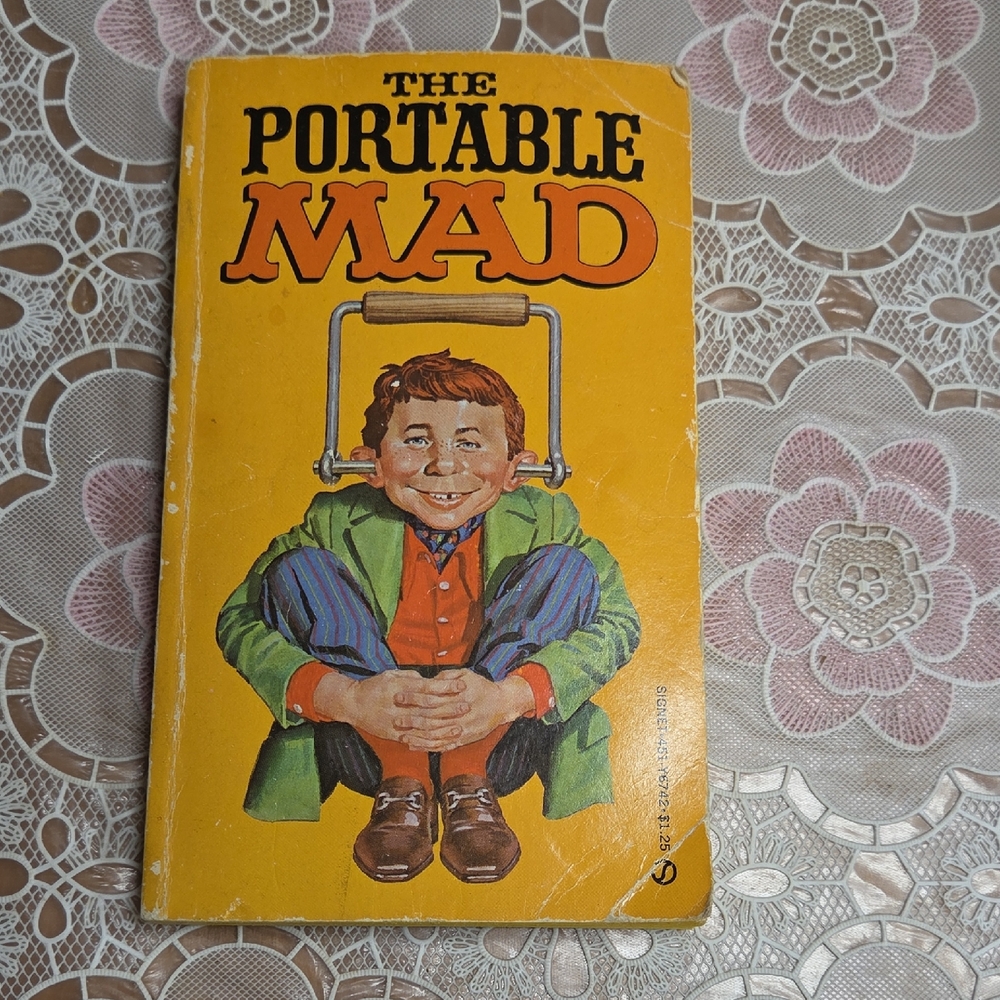The Portable MAD Book with Yellow Cover Comic